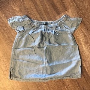 Over the shoulder top